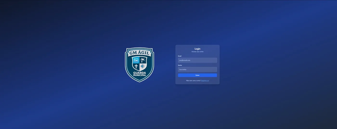 Login do Painel Gestor